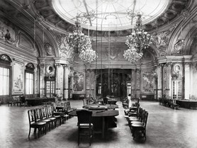 Photos de la Riviera par Jean Gilletta. - MONTE-CARLO. Une salle de jeu du casino, vers 1890.