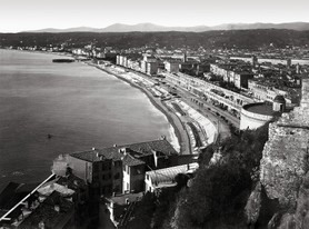 Photos de la Riviera par Jean Gilletta. - Nice, depuis le Château, vers 1885.