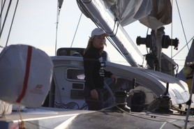 Departure for a round-the-world trip for Alexia Barrier
The challenge taken up by Alexia Barrier is to complete a Round-the-World trip demonstrating that a sailing yacht is now capable of navigating with zero production of CO² ! An ambitious project christened “4MyPlanet”.

This young sailor, a member of Monaco’s Yacht Club, has undertaken not to take on board any fossil-based form of energy throughout her 110-day voyage.