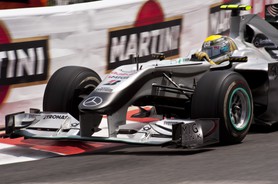 68e Grand Prix de Monaco, 13-16 mai 2010. Nico Rosberg, Mercedes GP Petronas F1 Team, Voiture N°4.