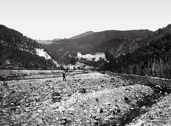 Photos de la Riviera par Jean Gilletta. - Vallée de Saint-André, près de Nice, vers 1885.