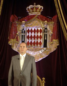 Intronisation Prince Albert II de Monaco - Intronisation du Prince Albert II de Monaco, en novembre 2005, au palais de Monaco.