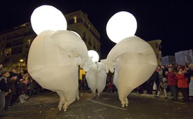 Fête des Citrons 2008 - Corso nocturne. Menton.