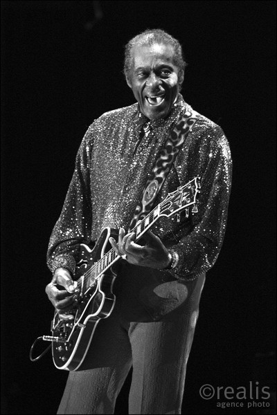 Chuck Berry en concert à la salle des étoiles - Monte-Carlo - Juillet 2004