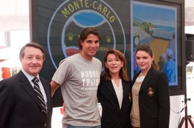 Tirage au sort en présence de Rafael Nadal