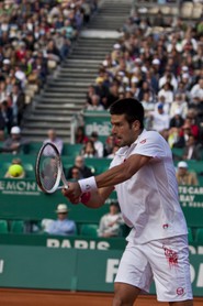 Novak Djokovic (SRB) le 15 avril 2010
