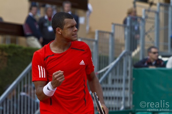 Jo Wilfrid Tsonga - le 13 avril 2010 - court Central