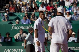 Double Tsonga Gasquet (FRA) le 14 avril - Court Central