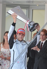 Jenson Button vainqueur - Jason Button winning the race