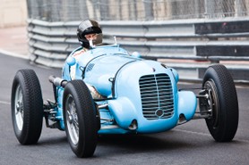 Grand Prix Historique 2010 de Monaco, Dimanche 2 Mai, Série A, voiture n°20, Joseph Otto Rettenmaier sur Maserati V8RI de 1936