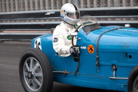 Grand Prix Historique 2010 de Monaco, Dimanche 2 Mai, Série A, voiture n°26, Paul Emile Bessade sur Bugatti 51 de 1934