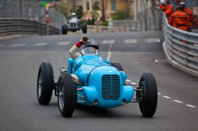 Grand Prix Historique 2010 de Monaco, Dimanche 2 Mai, Série A, voiture n°20, Joseph Otto Rettenmaier sur Maserati V8RI de 1936