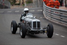 Grand Prix Historique 2010 de Monaco, Dimanche 2 Mai, Série A, voiture n°52, Paddins Dowling sur ERA B Type de 1936