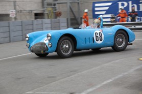 Grand Prix Historique 2010 de Monaco, Samedi 1er Mai, Série C. Voiture N°68 Fernandez Jose sur Talbot Lago T26GS de 1951.