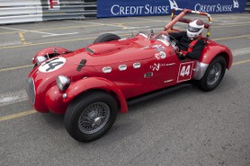 Grand Prix Historique 2010 de Monaco, Samedi 1er Mai, Série C. Voiture N°44 Patterson Alan sur Allard J2X de 1952.