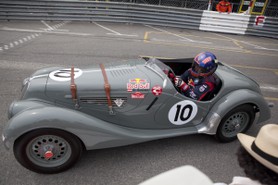 Grand Prix Historique 2010 de Monaco, Samedi 1er Mai, Série C. Voiture N°10 Quester Dieter sur BMW 328 de 1937.