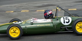 Grand Prix Historique 2010 de Monaco, Samedi 1er Mai, Série D. Voiture N°15 Faggionato Marc sur Lotus 31 de 1964.