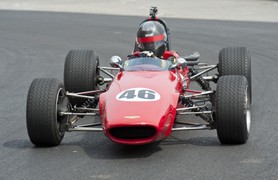 Grand Prix Historique 2010 de Monaco, Samedi 1er Mai, Série D. Voiture N°46 Ligonnet René sur Chevron B15 de 1969.