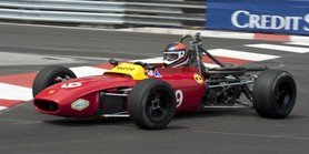Grand Prix Historique 2010 de Monaco, Samedi 1er Mai, Série D. Voiture N°9 Renavand Michel sur Tecno F3 de 1968.