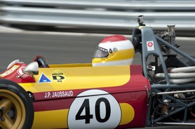 Grand Prix Historique 2010 de Monaco, Samedi 1er Mai, Série D. Voiture N°40 Bonny Philippe sur Tecno F3 de 1969.