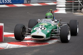 Grand Prix Historique 2010 de Monaco, Samedi 1er Mai, Série D, voiture n°20, Michel Gendre sur BT21 Brabham de 1967