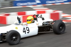 Grand Prix Historique 2010 de Monaco, Samedi 1er Mai, Série D, voitue n° 49, Piero Lottini sur March 701 de 1970