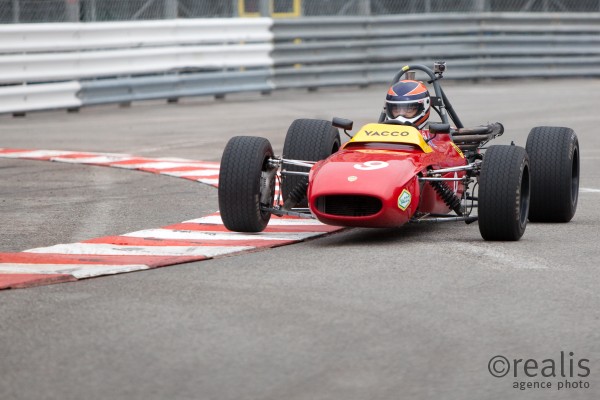 Grand Prix Historique 2010 de Monaco, Dimanche 2 Mai, Série D - Grand Prix Historique 2010 de Monaco, Dimanche 2 Mai, Série D, voiture n°9, michel Renavand sur Tecno F3 de 1969