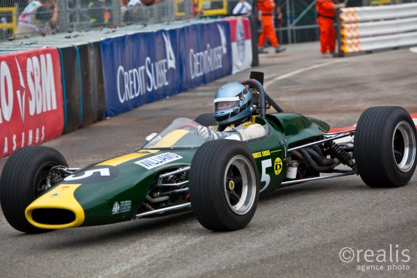 Grand Prix Historique 2010 de Monaco, Dimanche 2 Mai, Série D - Grand Prix Historique 2010 de Monaco, Dimanche 2 Mai, Série D, voiture n°5, Gareth Williams sur Lotus 41 de 1966