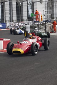 Grand Prix Historique 2010 de Monaco, Samedi 1er Mai, Série E. Voiture N°35 De Sadeleer Stanislas sur Cooper T51(Climax) de 1959.