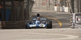 Grand Prix Historique 2010 de Monaco, Samedi 1er Mai, Série F. Voiture N°6 Delane John sur Tyrrell 6 de 1972.
