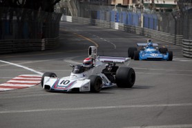 Grand Prix Historique 2010 de Monaco, Samedi 1er Mai, Série F - Grand Prix Historique 2010 de Monaco, Samedi 1er Mai, Série F. Voiture N°10 Rossi Di Montelera Manfredo sur Brabham BT42/44 de 1973.