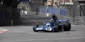 Grand Prix Historique 2010 de Monaco, Samedi 1er Mai, Série F. Voiture N°6 Delane John sur Tyrrell 6 de 1972.