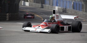 Grand Prix Historique 2010 de Monaco, Samedi 1er Mai, Série F. Voiture N°1 Folch-R Joaquin sur McLaren M23 de 1974.