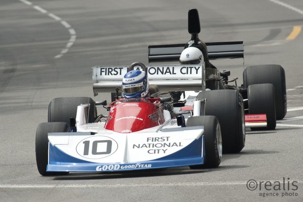 Grand Prix Historique 2010 de Monaco, Samedi 1er Mai, Série G. Voiture N°10 Kubota Katsuaki sur March 761 de 1976.