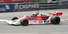 Grand Prix Historique 2010 de Monaco, Samedi 1er Mai, Série G. Voiture N°8 Verdon-Roe Bobby sur McLaren M26 de 1977.