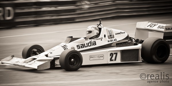 Grand Prix Historique 2010 de Monaco, Samedi 1er Mai, Série G. Voiture N°27 Kogan Abraham sur Williams FW06 de 1978.
