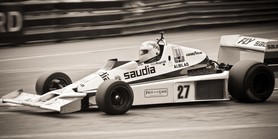 Grand Prix Historique 2010 de Monaco, Samedi 1er Mai, Série G. Voiture N°27 Kogan Abraham sur Williams FW06 de 1978.