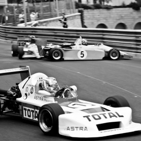 Grand Prix Historique 2010 de Monaco, Dimanche 2 Mai, Série H, voiture n°7, Valerio Leone sur March 783 de 1978 et voiture n°5, Richard Hein sur sur Ralt RT3 de 1983