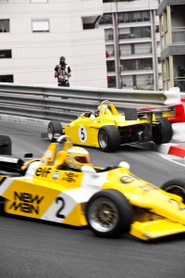 Grand Prix Historique 2010 de Monaco, Dimanche 2 Mai, Série H, voiture n°2, Vincent Savoye sur Ralt RT3 de 1984 et voiture n°5, Richard Hein sur sur Ralt RT3 de 1983
