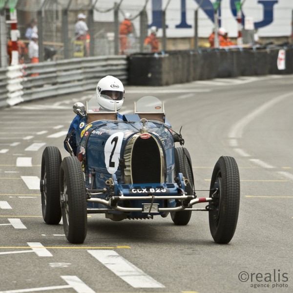Voiture de Grand Prix avant 1947 - Voiture N°2, Classe 1, Konig Jürg, Nat. CH, Bugatti, Model Type 37A, 1926