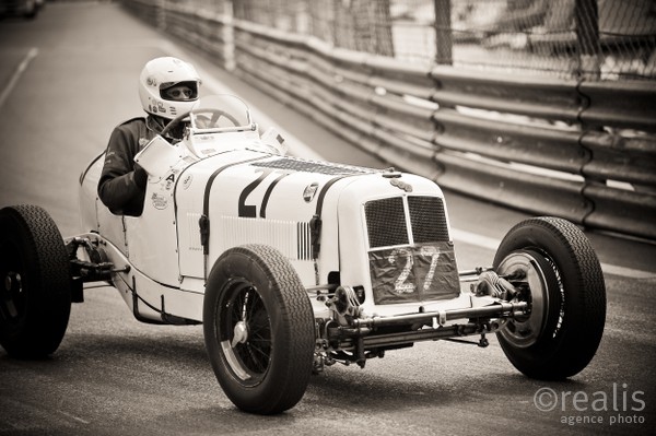 Voiture de Grand Prix avant 1947 - Voiture N°27, Classe 6, Ott Rainier, Nat. D, ERA, Model B Type, 1936