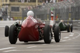 Voitures de Grand Prix à Moteur avant (1947-1960) - Voiture N°19, Classe 4, Baxter Barrier, Nat. GB, TEC-MEC Maserati, Model 250F, 1959