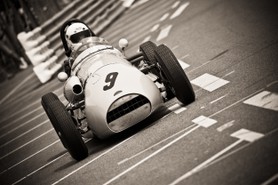 Voitures de Grand Prix à Moteur avant (1947-1960) - Voiture N°9, Classe 3, Wenman David, Nat. GB, Connaught, Model A Type, 1952