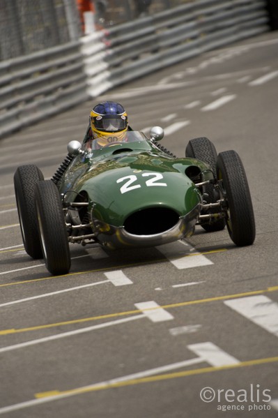 Voitures de Grand Prix à Moteur avant (1947-1960) - Voiture N°22, Classe 4, Dayton Duncan, Nat. USA, Lotus, Model 16, 1959