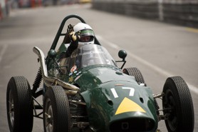 Voitures de Grand Prix à Moteur avant (1947-1960) - Voiture N°17, Classe 4, Steele Michael, Nat. GB, Connaught, Model C Type, 1956