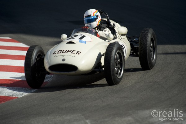 Voitures de Grand Prix à Moteur arrière (1954-1965) - Voiture N°21, Classe 2, conc. Twyman Neil, Cond. Twyman Joe, Nat. GB, Cooper, Model T45, 1957