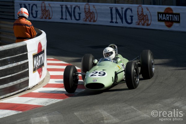 Voitures de Grand Prix à Moteur arrière (1954-1965) - Voiture N°29, Classe 4, Del Bene Kurt, Nat. USA, BRP-BRM, Model 64, 1964