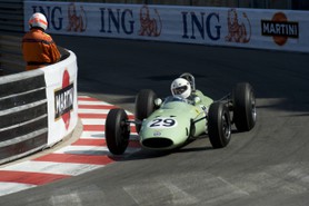 Voitures de Grand Prix à Moteur arrière (1954-1965) - Voiture N°29, Classe 4, Del Bene Kurt, Nat. USA, BRP-BRM, Model 64, 1964