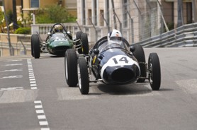 Voitures de Grand Prix à Moteur arrière (1954-1965) - Voiture N°14, Classe 1, Miles Allan, nat. GB, Cooper, Model T41, 1957