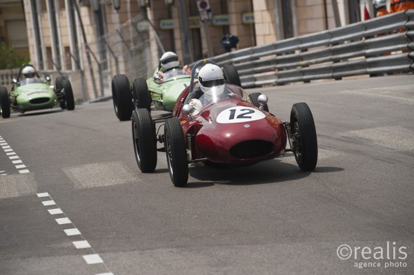 Voitures de Grand Prix à Moteur arrière (1954-1965) - Voiture N°12, Classe 1, Wood Rupert, Nat. GB, Cooper, Model T43, 1957